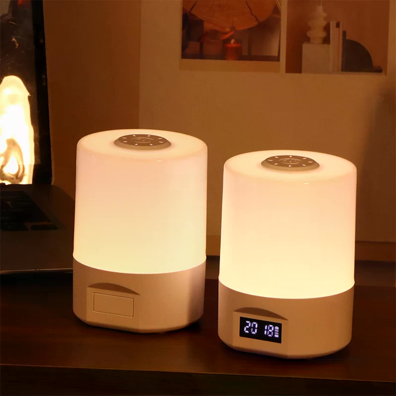 Baby Nursery Table Lamp - ไฟกลางคืน LED แบบชาร์จไฟได้ ตั้งเวลาได้ ปรับความสว่างได้ ใช้พอร์ต