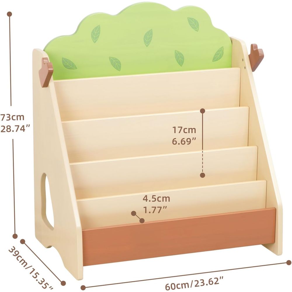 OOOK Montori ชั้นวางหนังสือสำห - Baby Nursery Bookcase บทวิจารณ์และราคา