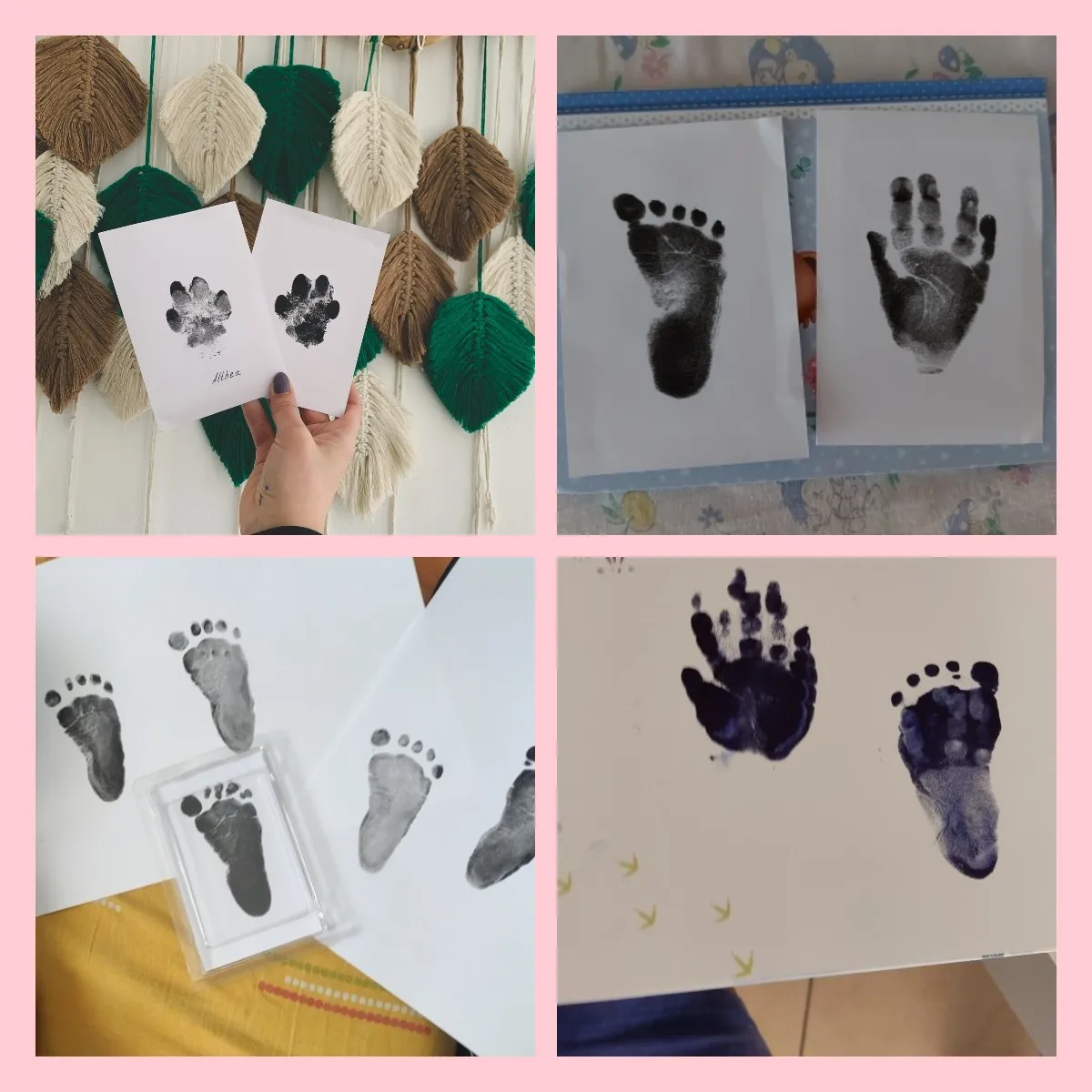 ชุดพิมพ์ลายนิ้วมือรอยเท้าสำหรั - Footprint Ink Kit บทวิจารณ์และราคา