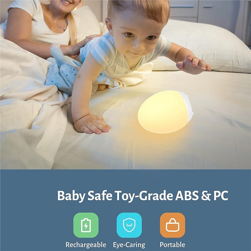 TFORU-Egg Light โคมไฟกลางคืนสำ - Baby Nursery Colors บทวิจารณ์และราคา