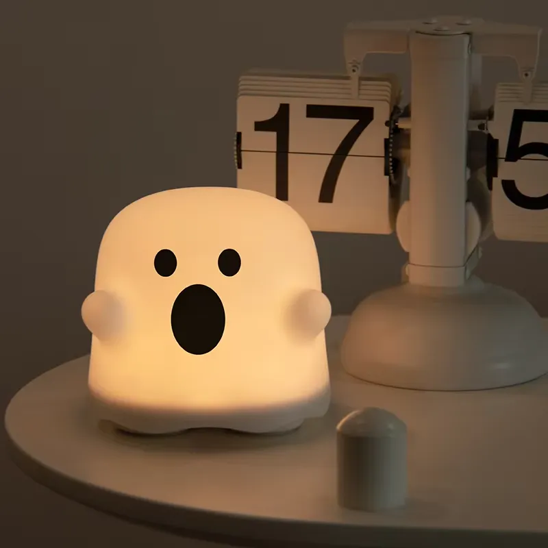 โคมไฟตั้งโต๊ะ LED รูปผีน่ารักแ - Baby Nursery Table Lamp บทวิจารณ์และราคา
