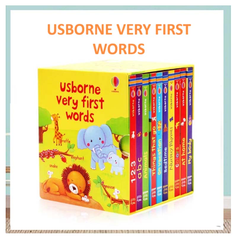 Usborne Very First Words 10 ชุ - Baby Nursery Colors บทวิจารณ์และราคา
