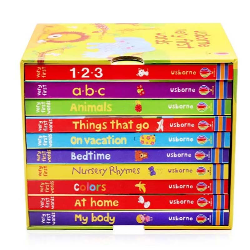 Usborne Very First Words 10 ชุ - Baby Nursery Colors บทวิจารณ์และราคา