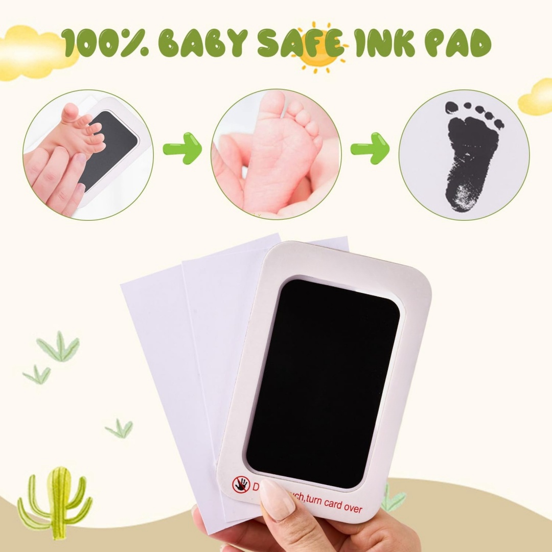 ชุดพิมพ์รอยมือและรอยเท้าเด็ก ป - Footprint Ink Kit บทวิจารณ์และราคา