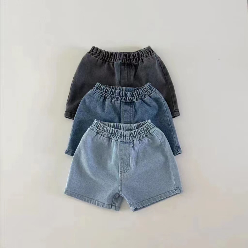 Celana pendek DENIM เด็กเด็กหญ - Baby Nursery Ideas Boy บทวิจารณ์และราคา