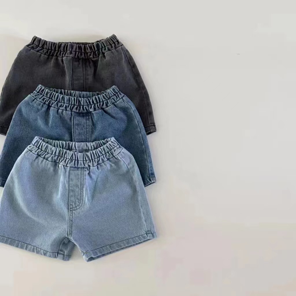 Celana pendek DENIM เด็กเด็กหญ - Baby Nursery Ideas Boy บทวิจารณ์และราคา