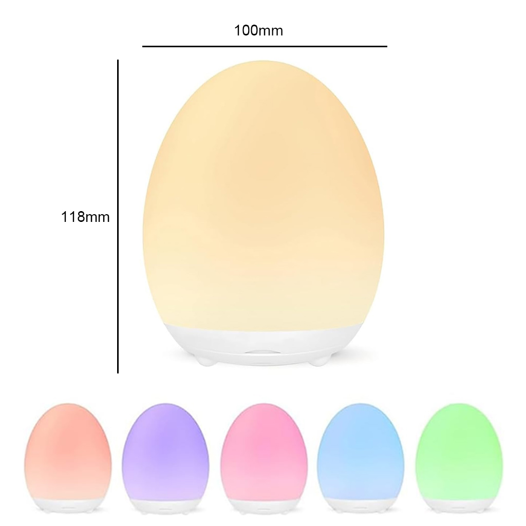 โคมไฟซิลิโคนรูปไข่สำหรับห้องเด - Baby Nursery Colors บทวิจารณ์และราคา