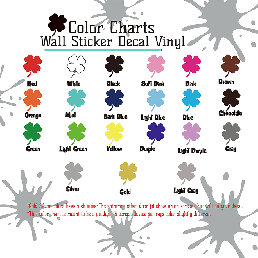 สติกเกอร์ติดผนังลายใบไม้สองสีข - Baby Nursery Colors บทวิจารณ์และราคา