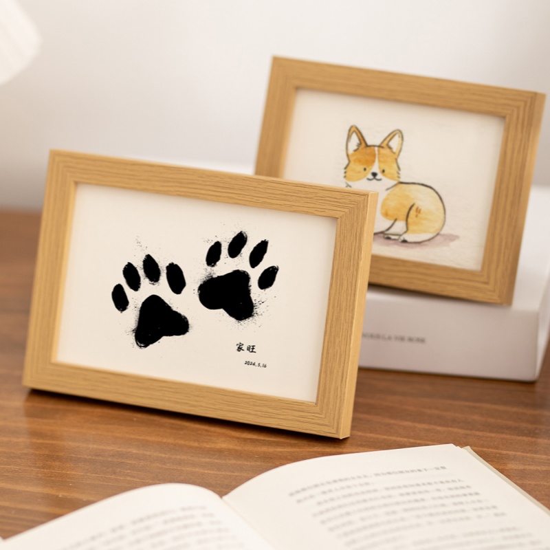 แผ่นหมึกพิมพ์ลายอุ้งเท้าสัตว์เ - Footprint Ink Kit บทวิจารณ์และราคา