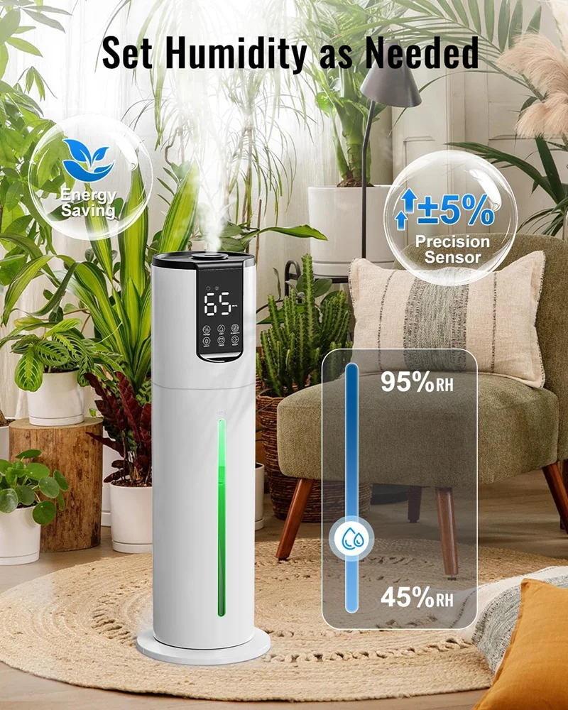 เครื่องทำความชื้นอัลตราโซนิกแบ - Humidifier Nursery Quiet บทวิจารณ์และราคา