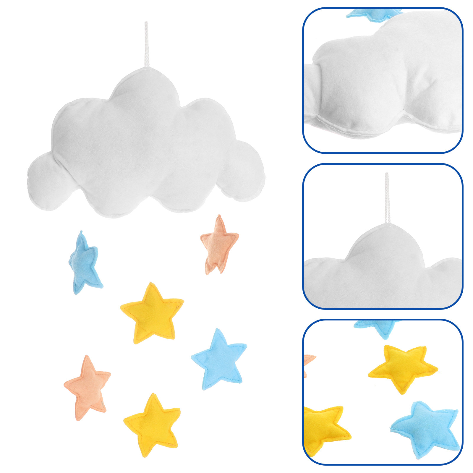 ของตกแต่งแขวนรูปหยดน้ำฝนสีสันส - Baby Nursery Colors บทวิจารณ์และราคา