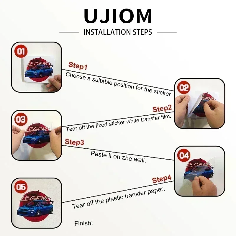 UJIOM Kawaii Anya สติ๊กเกอร์ติ - Baby Nursery Accessories บทวิจารณ์และราคา
