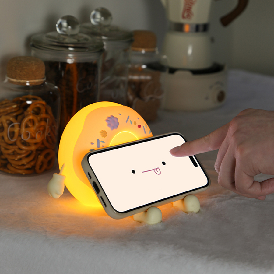 ไฟกลางคืนรูปโดนัท ไฟ LED การ์ต - Baby Nursery Table Lamp บทวิจารณ์และราคา