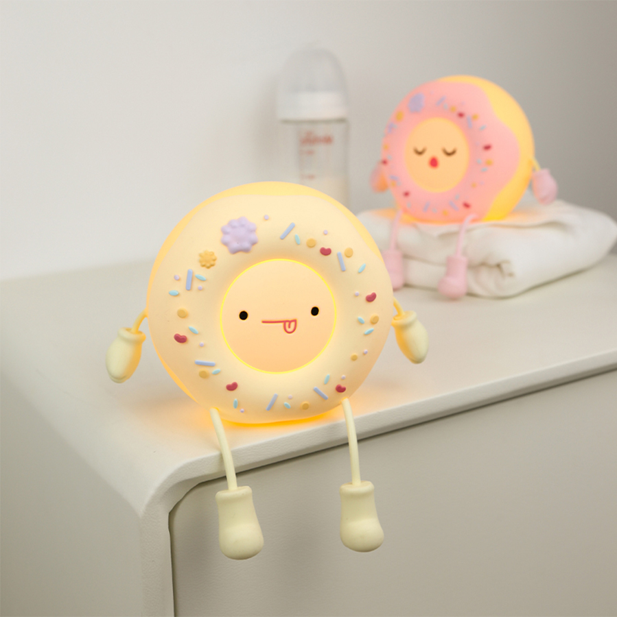 ไฟกลางคืนรูปโดนัท ไฟ LED การ์ต - Baby Nursery Table Lamp บทวิจารณ์และราคา