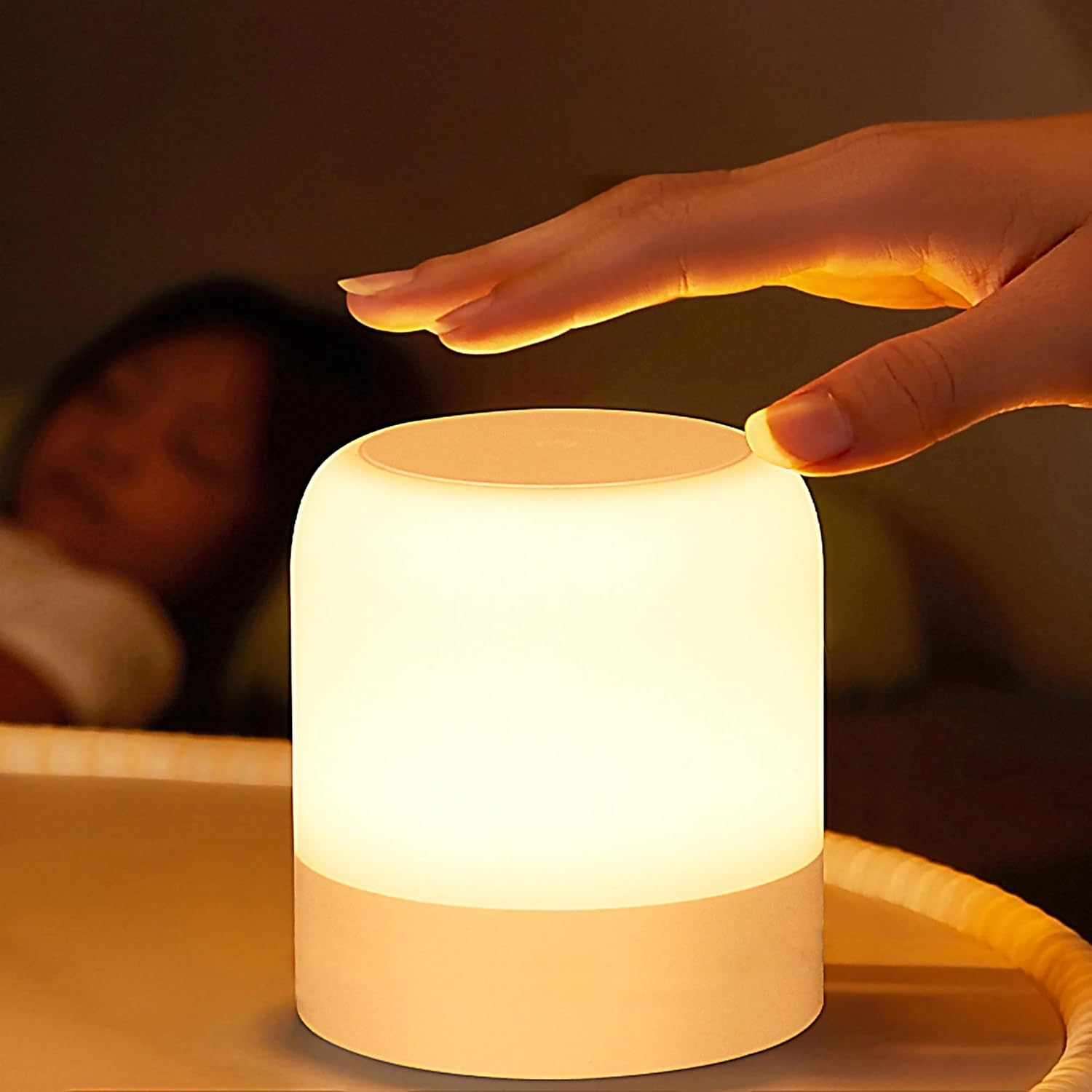 1 ชิ้นแบบพกพาไฟกลางคืนเด็ก, 3  - Baby Nursery Table Lamp บทวิจารณ์และราคา