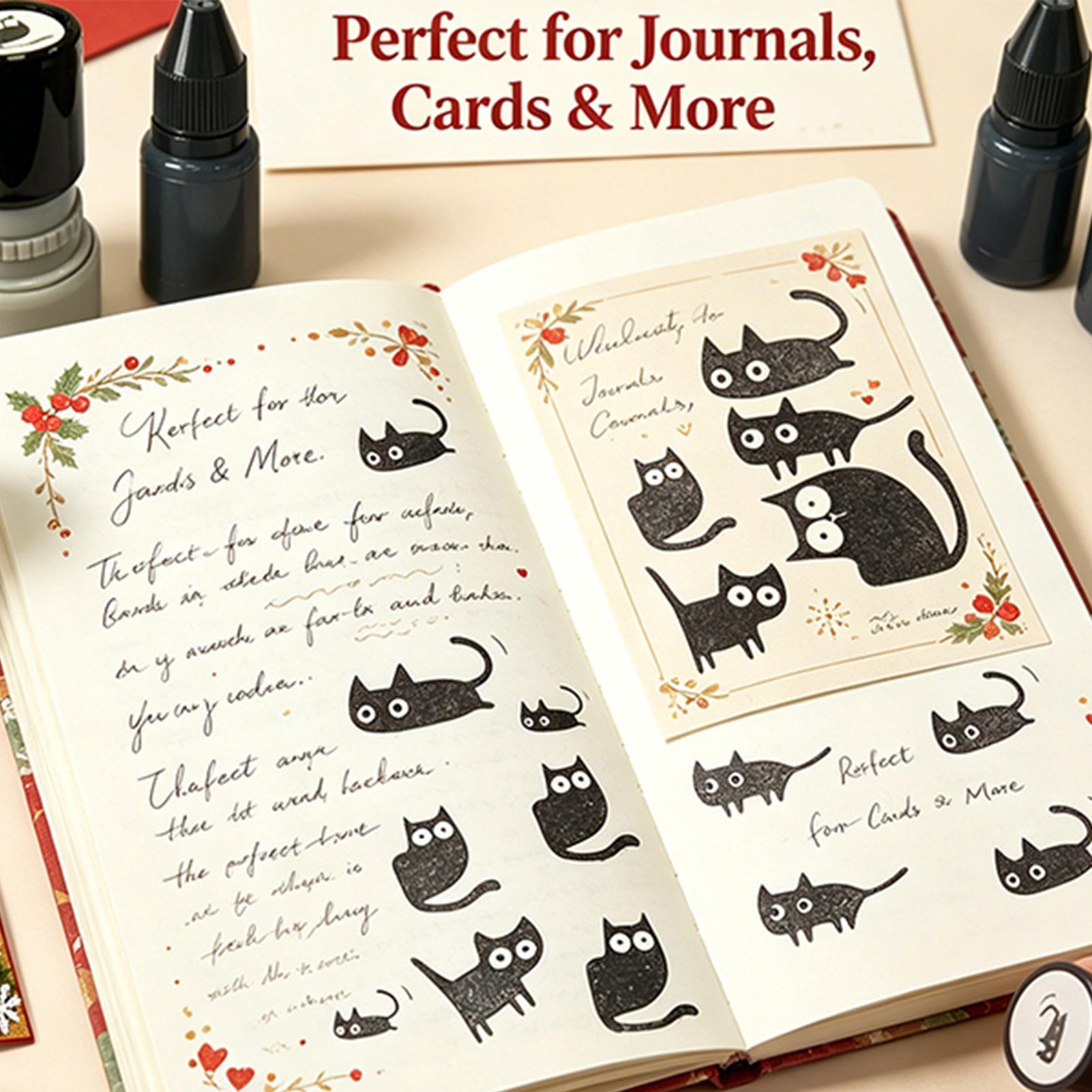 แสตมป์รูปแมว แบบเติมหมึกเอง อุ - Footprint Ink Kit บทวิจารณ์และราคา