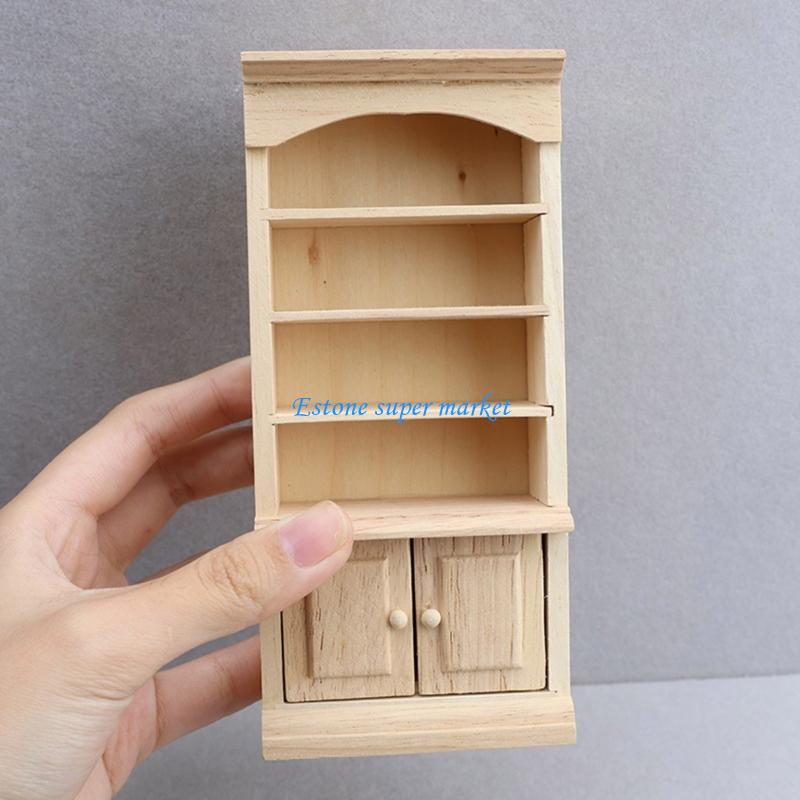 090B ไม้ธรรมชาติตู้โชว์ขนาดเล็ - Baby Nursery Bookcase บทวิจารณ์และราคา
