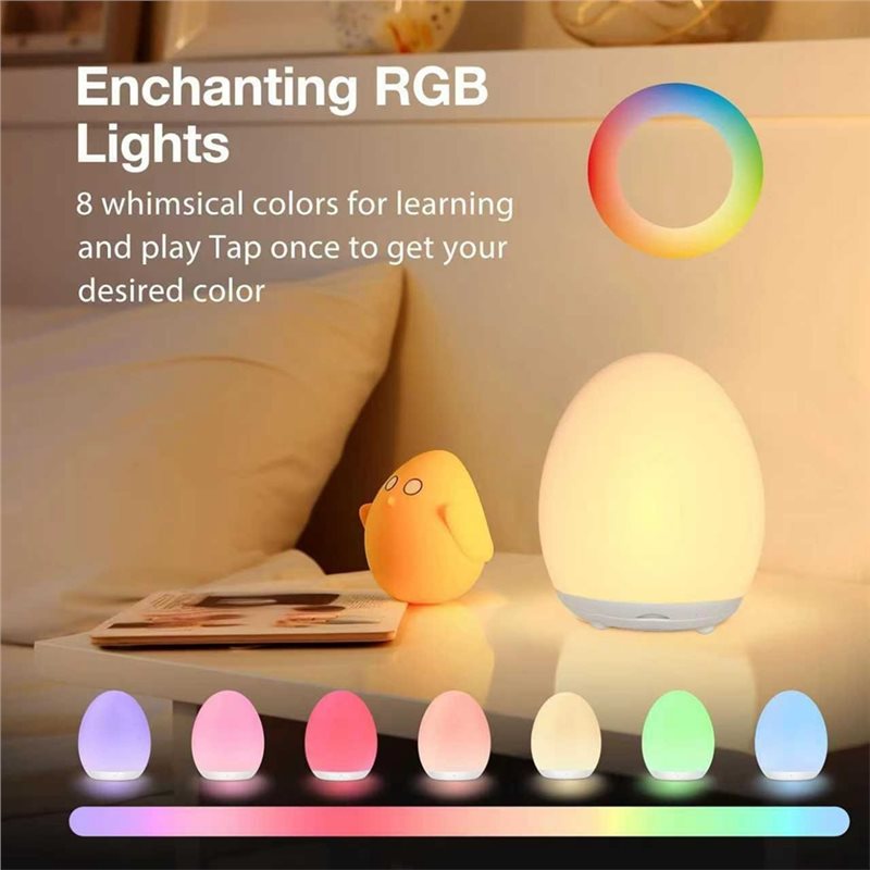โคมไฟกลางคืนสำหรับเด็ก ABYN-Ey - Baby Nursery Colors บทวิจารณ์และราคา