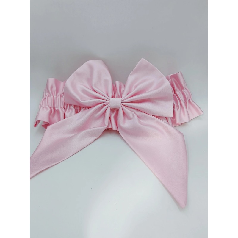 ชุดผ้าซาตินหรูหราพร้อมโบว์ - ผ - Baby Nursery Accessories บทวิจารณ์และราคา