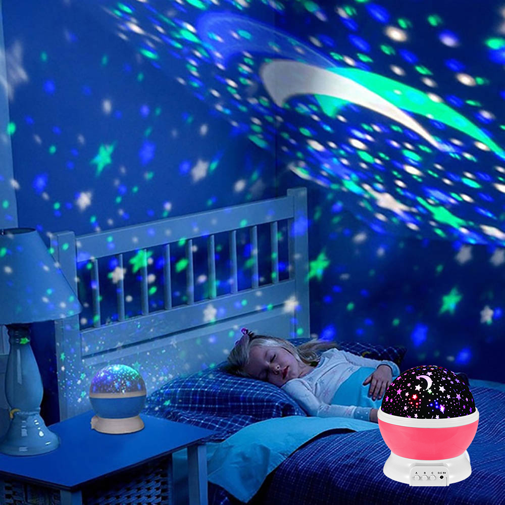 โคมไฟโปรเจคเตอร์กลางคืน โปรเจค - Baby Nursery Table Lamp บทวิจารณ์และราคา